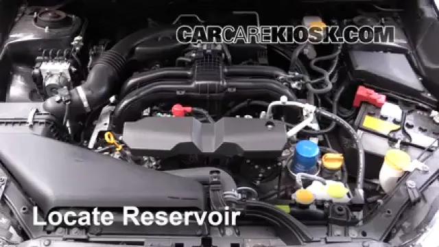 2016 Subaru Crosstrek Limited 2.0L 4 Cyl. Liquide essuie-glace Ajouter du liquide